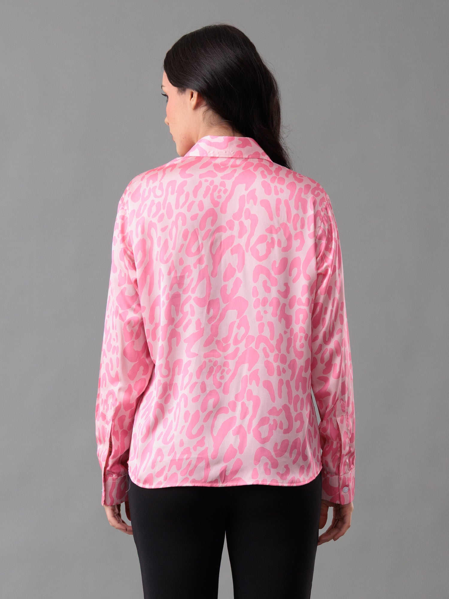 Blush Wild Premium Satin Shirt