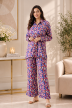 Vibrant Mirage Georgette Co-ord Set