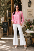 Blush Wild Premium Satin Shirt