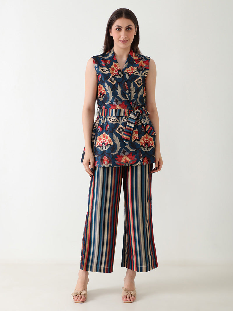 Royal Essence Banana Silk Co-ord Set