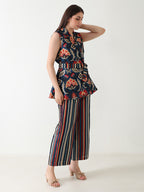 Royal Essence Banana Silk Co-ord Set
