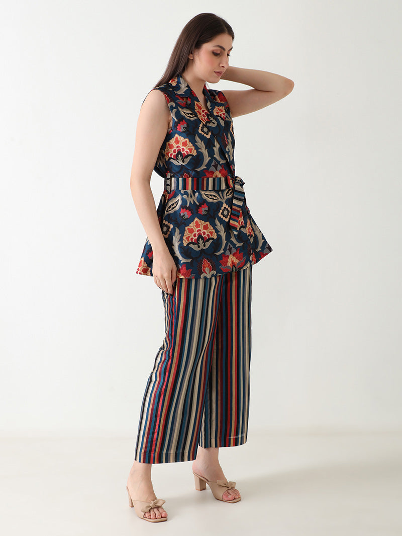 Royal Essence Banana Silk Co-ord Set