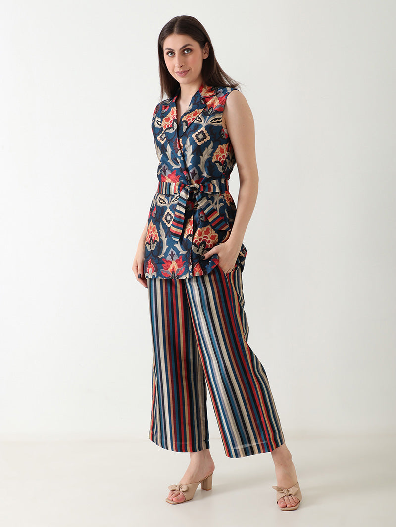 Royal Essence Banana Silk Co-ord Set