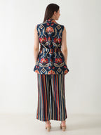 Royal Essence Banana Silk Co-ord Set