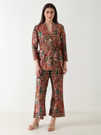 Regal Heritage Banana Silk Co-ord Set