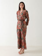 Regal Heritage Banana Silk Co-ord Set