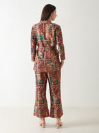 Regal Heritage Banana Silk Co-ord Set