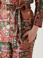 Regal Heritage Banana Silk Co-ord Set