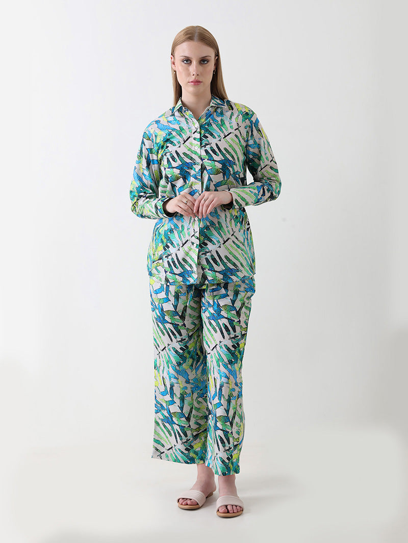 Tropical Breeze Cotton Co-ord Set