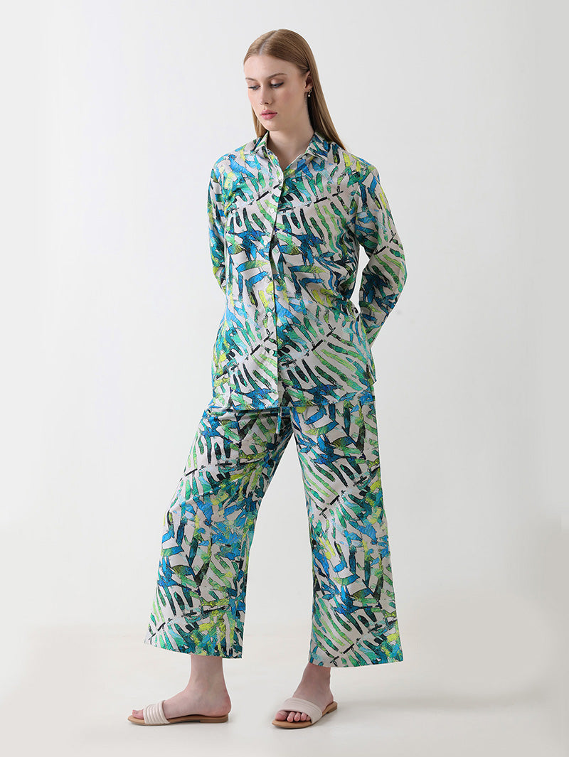 Tropical Breeze Cotton Co-ord Set