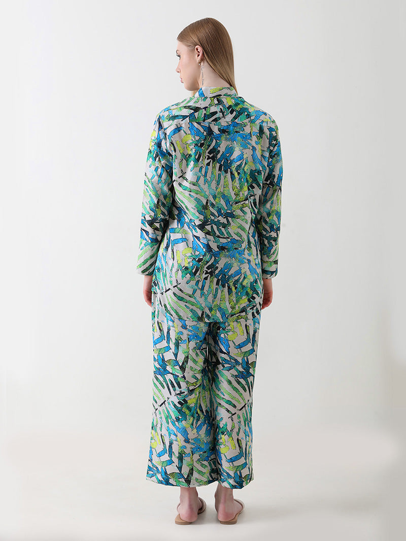 Tropical Breeze Cotton Co-ord Set
