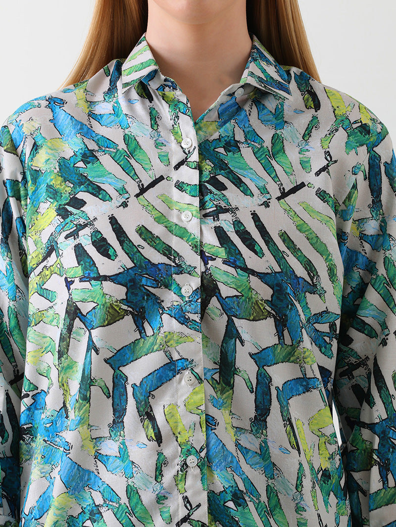 Tropical Breeze Cotton Co-ord Set