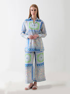 Pastel Harmony Georgette Co-ord Set