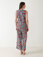 Vivid Geometry Kantha Co-ord Set