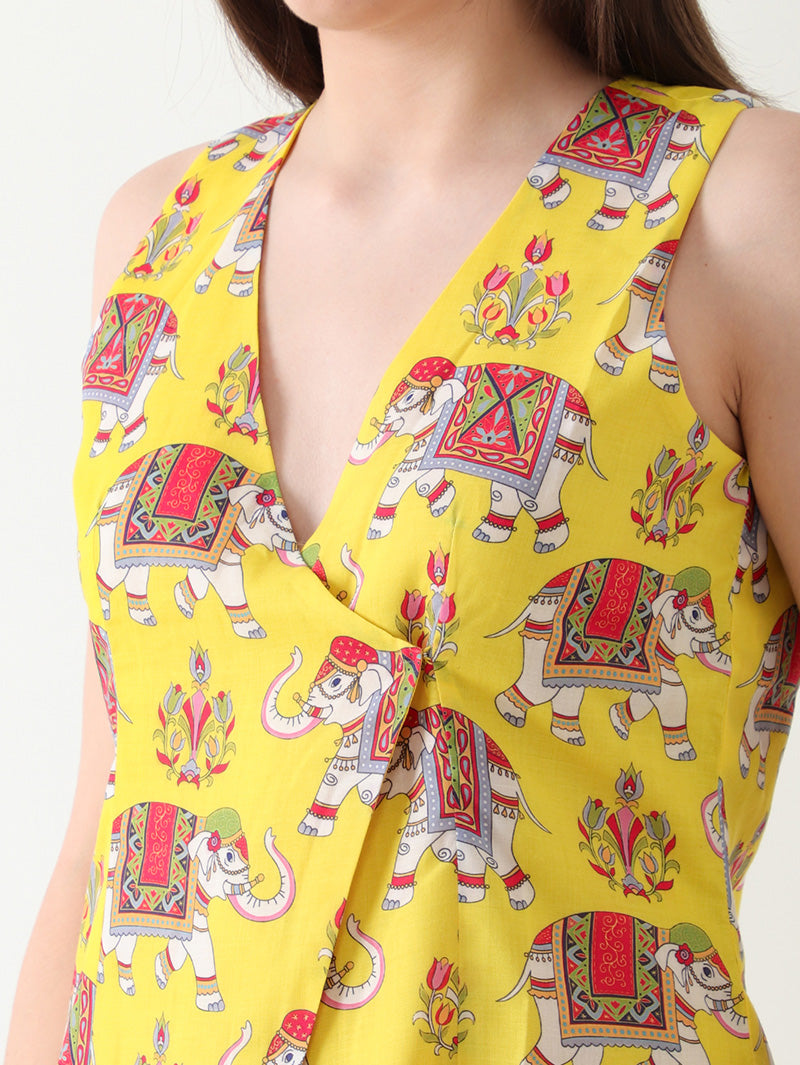 Sunny Safari Linen Co-ord Set