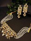 Maharani Kundan Pearl Choker Set