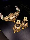 Royal Meenakari Kundan Necklace Set