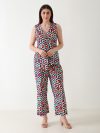 Vivid Geometry Kantha Co-ord Set